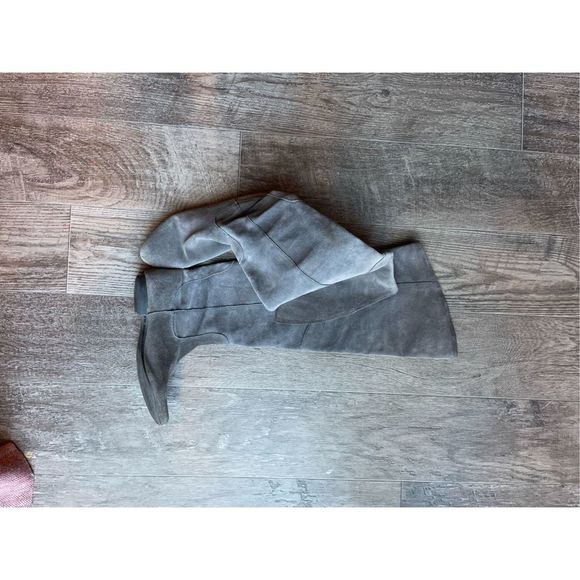 Suede Over the Knee Boots - Picture 2 of 5